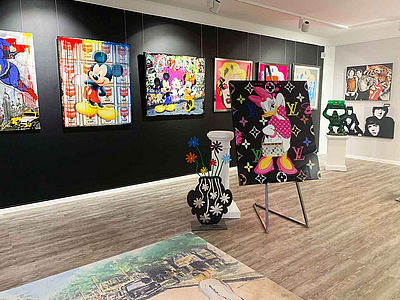 Neue Farben und Stile in der Walentowski Galerie am Hellweg in Werl.