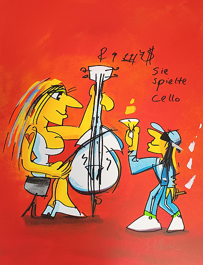 Udo Lindenberg - Sie spielte Cello 