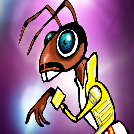 Freddie Mercury Ant