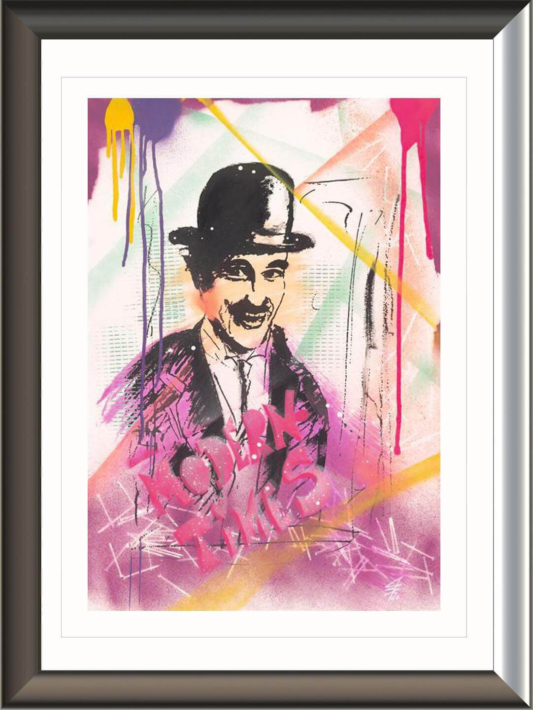Francis Fulton Smith Kunst Art Walentowski Charlie Chaplin
