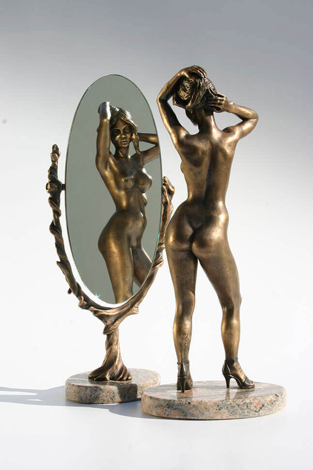 iris raousseau art kunst walentowski spiegel mirror