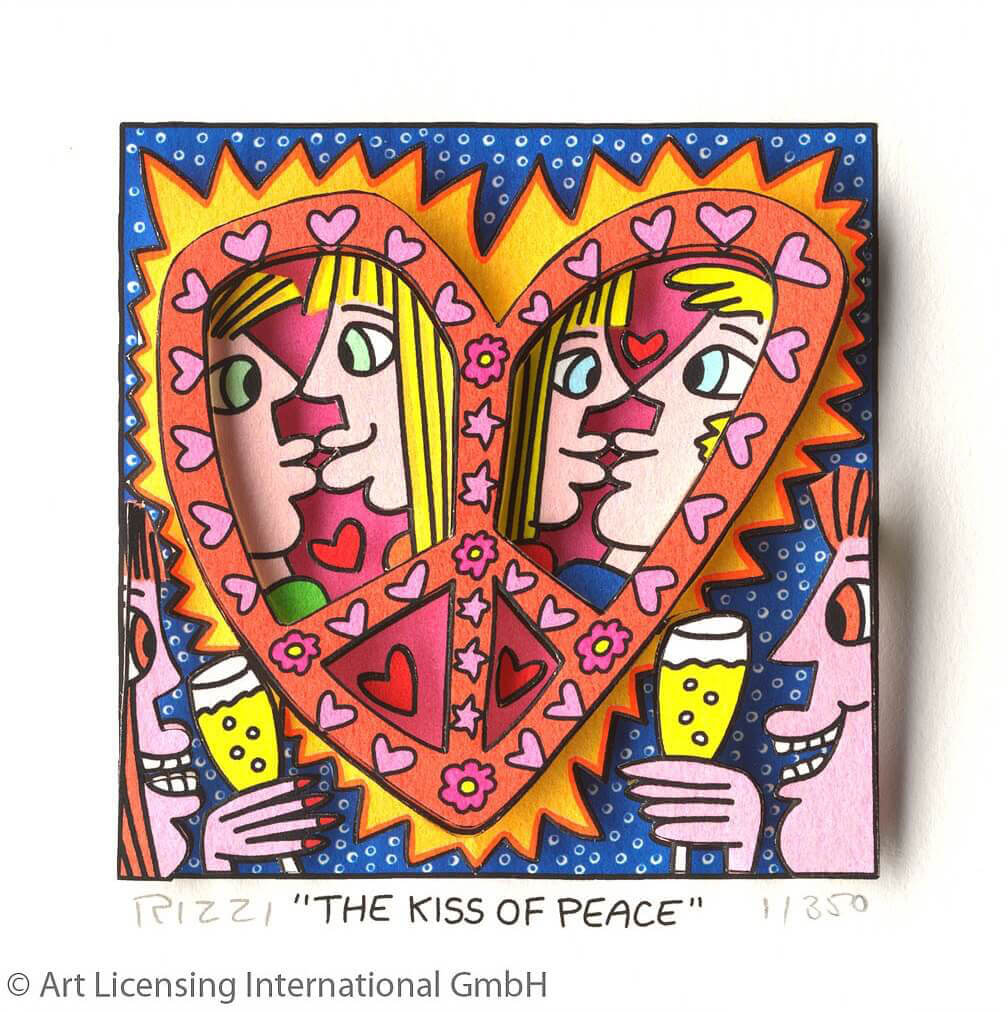 James Rizzi - the kiss of peace