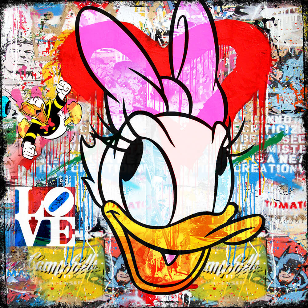 Micha Baker art kunst walentowski daisy duck