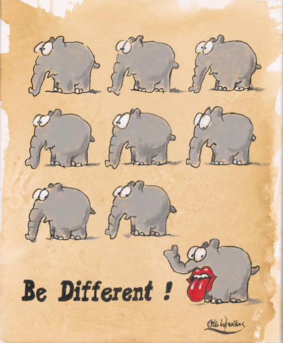 Be Different Rolling Stones - Otto Waalkes