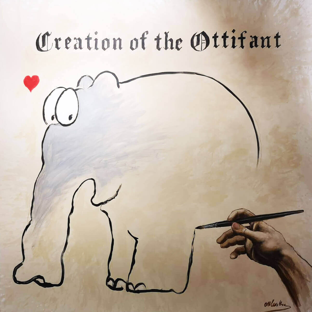 Creation of the Ottifant - Otto Waalkes