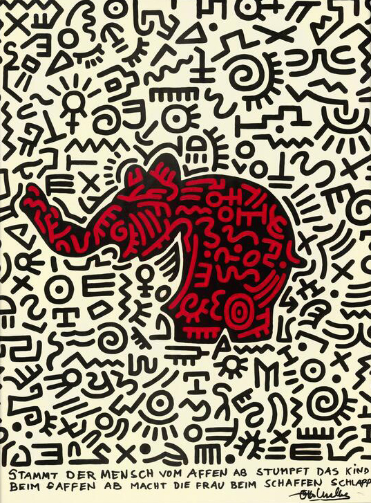 Otto Waalkes Kunst Art Walentowski ottifant