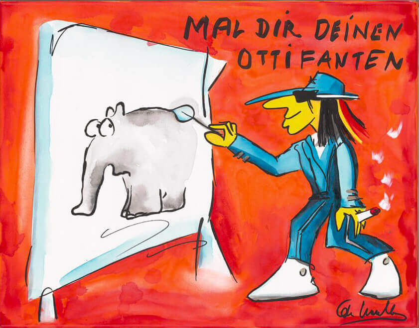 Otto Waalkes - Mal dir deinen Ottifanten