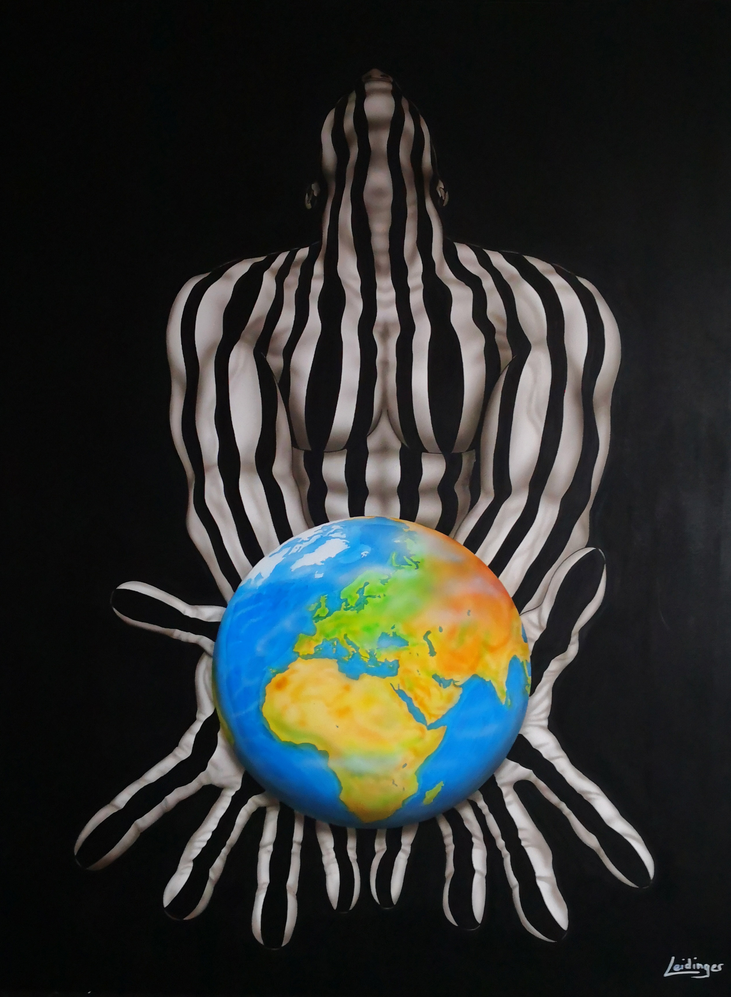 World Welt Earth Planet Erde Ralf Leidinger Kunst Art Walentowski