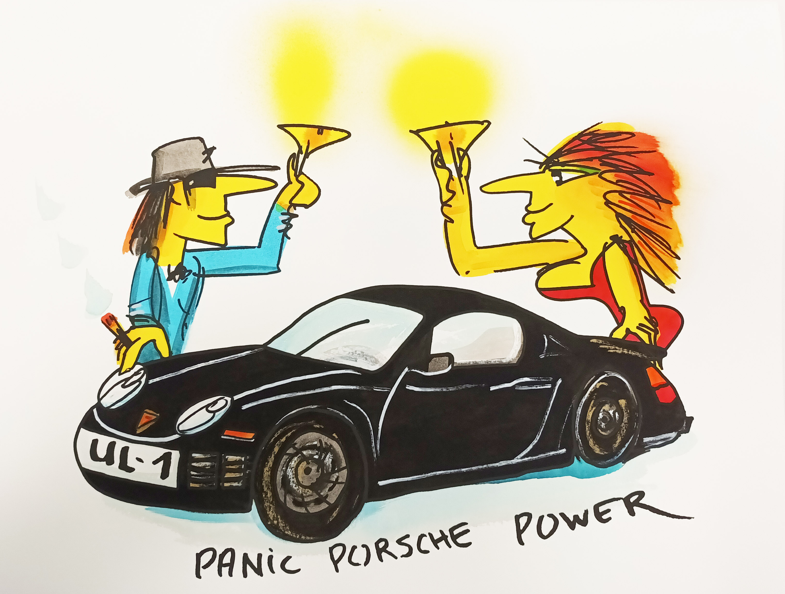 Panic Porsche Power (BLACK Edition) - Udo Lindenberg