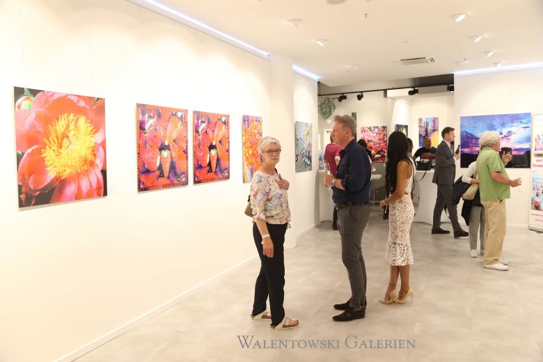 Natascha Ochsenknecht Walentowski Ausstellung 2018 Hamburg