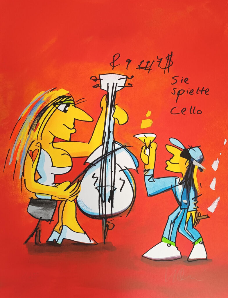 csm Udo Lindenberg sie spielte cello edition 2023 42x56 walentowski galerien 282534f68f