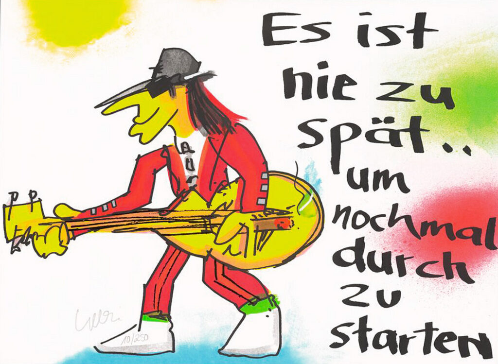 csm udo lindenberg es ist nie zu spaet edition 2022 siebdruck walentowski galerien 0e1d93f33c