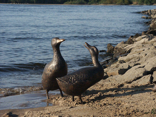 iris rousseau enten paar walentowski galerien