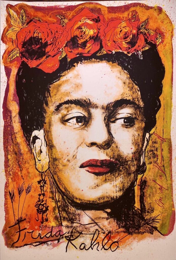 thomas jankowski frida kahlo 50x70 70x100 walentowski galerien