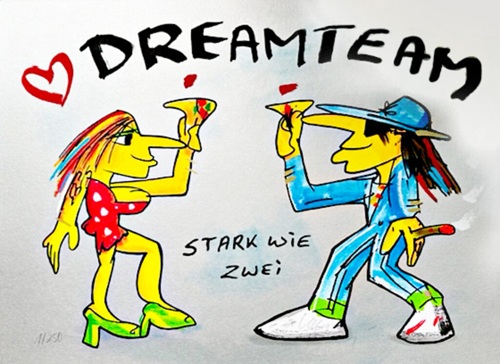 csm Udo Lindenberg dreamteam silver edition 42x56 walentowski galerien rahmen a08246b69f