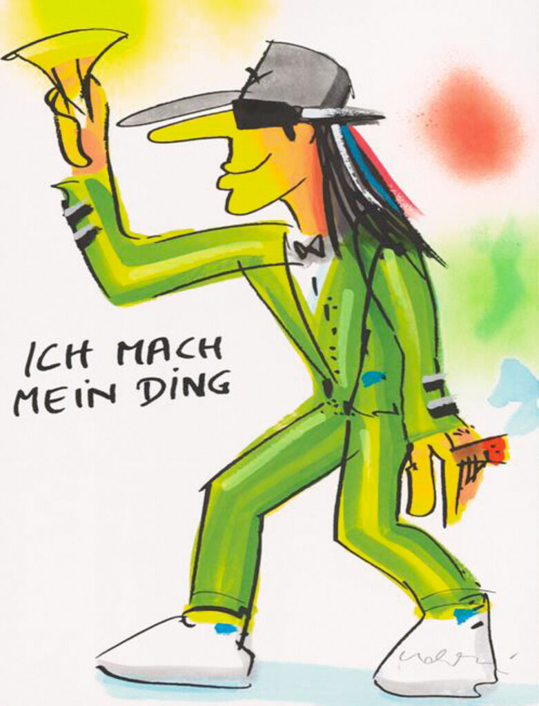 csm Udo Lindenberg ich mach mein ding gruen 42x56 walentowksi galerien 73f06a16f2